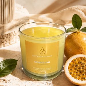 Vela Aromática de Maracuyá 500 Gramos