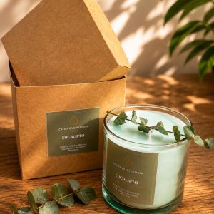 Vela aromática de Eucalipto