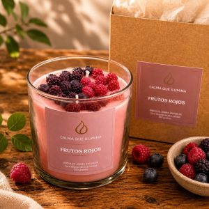 Vela aromática de Frutos Rojos